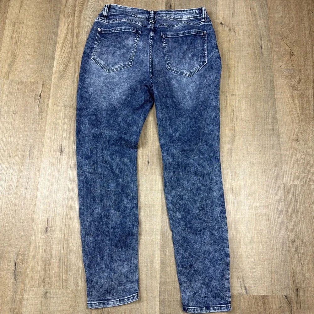 Kensie Effortless Ankle Jeans Womens 8 29 Mid Rise Slim Straight Stretch Denim‎